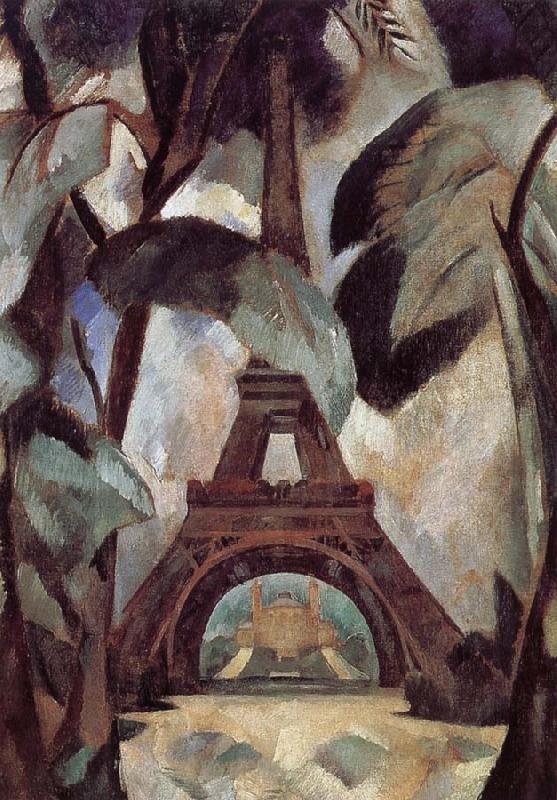 Delaunay, Robert Eiffel Tower oil painting image
